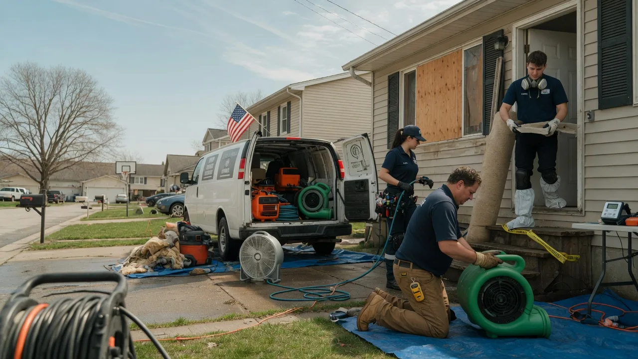 Water Damage Restoration in Mackinaw, IL near me